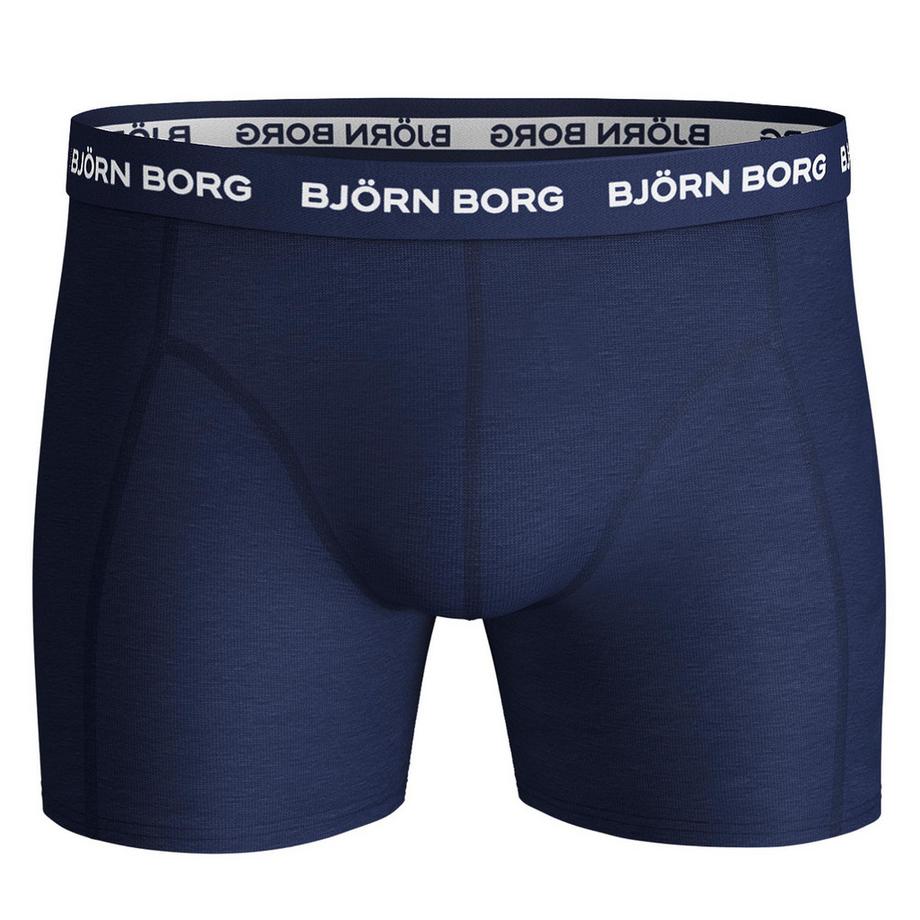 BJOERN BORG Cotton Stretch Boxer Trunks Confezione da 3  