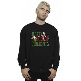 Rick And Morty  Happy Human Holidays Sweatshirt 