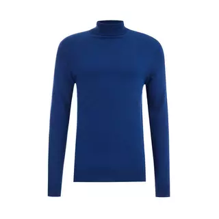 Pull de fin jersey de mélange de coton homme