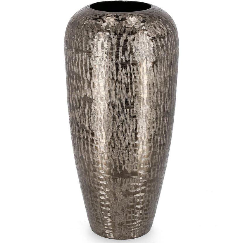 Image of Übertopf Lathe Anthrazit rund 19 Übertopf Lathe Anthrazit rund 19