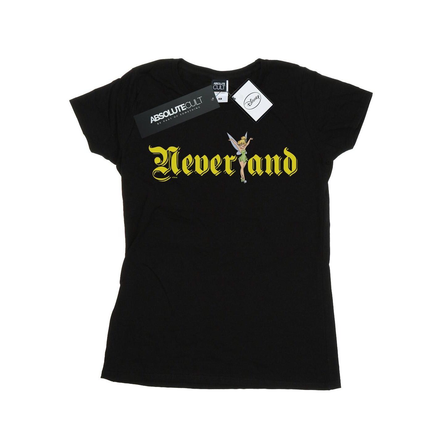 Image of Tinker Bell Neverland Tshirt Damen Schwarz S