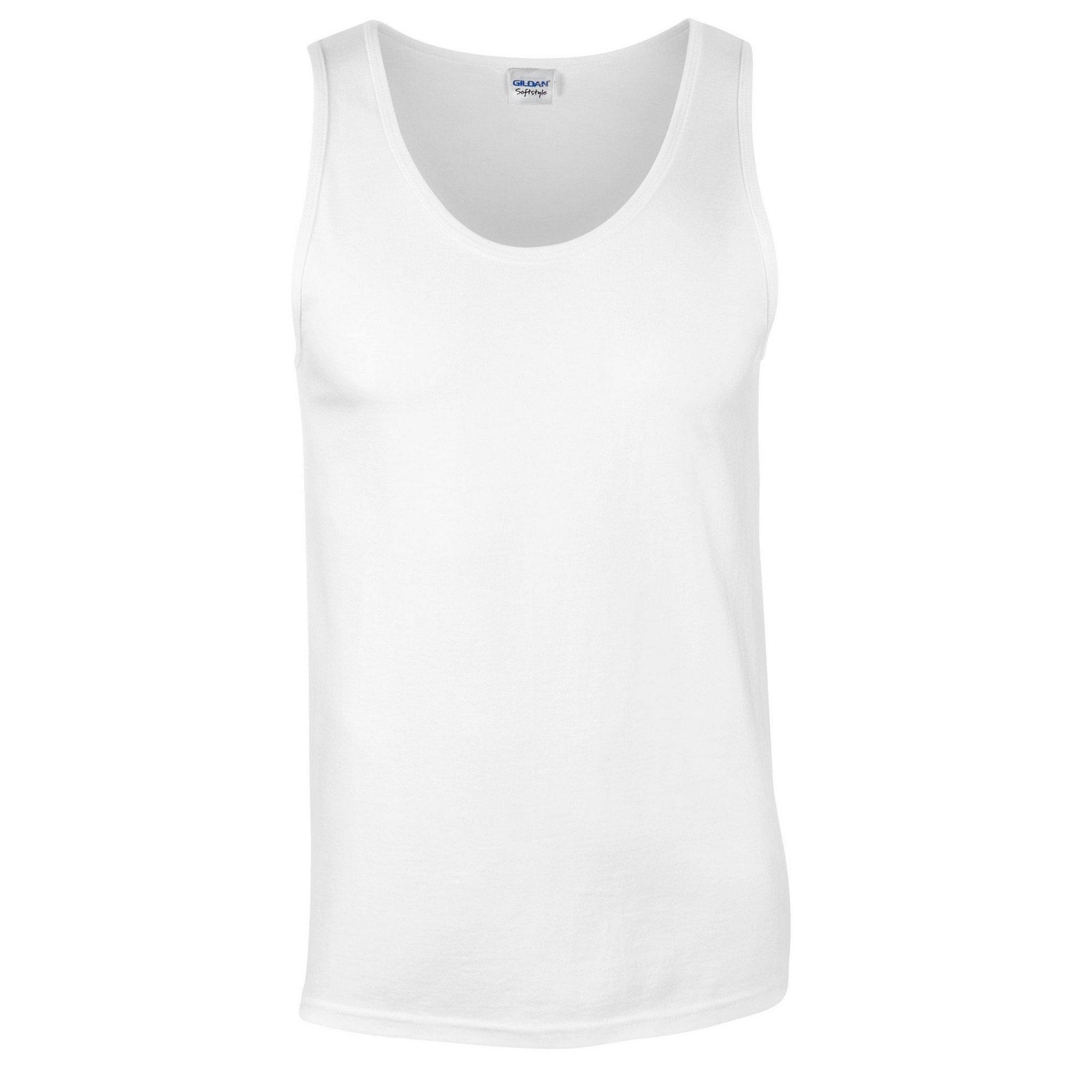 Image of Ärmelloses Oberteil Unisex Weiss XXL