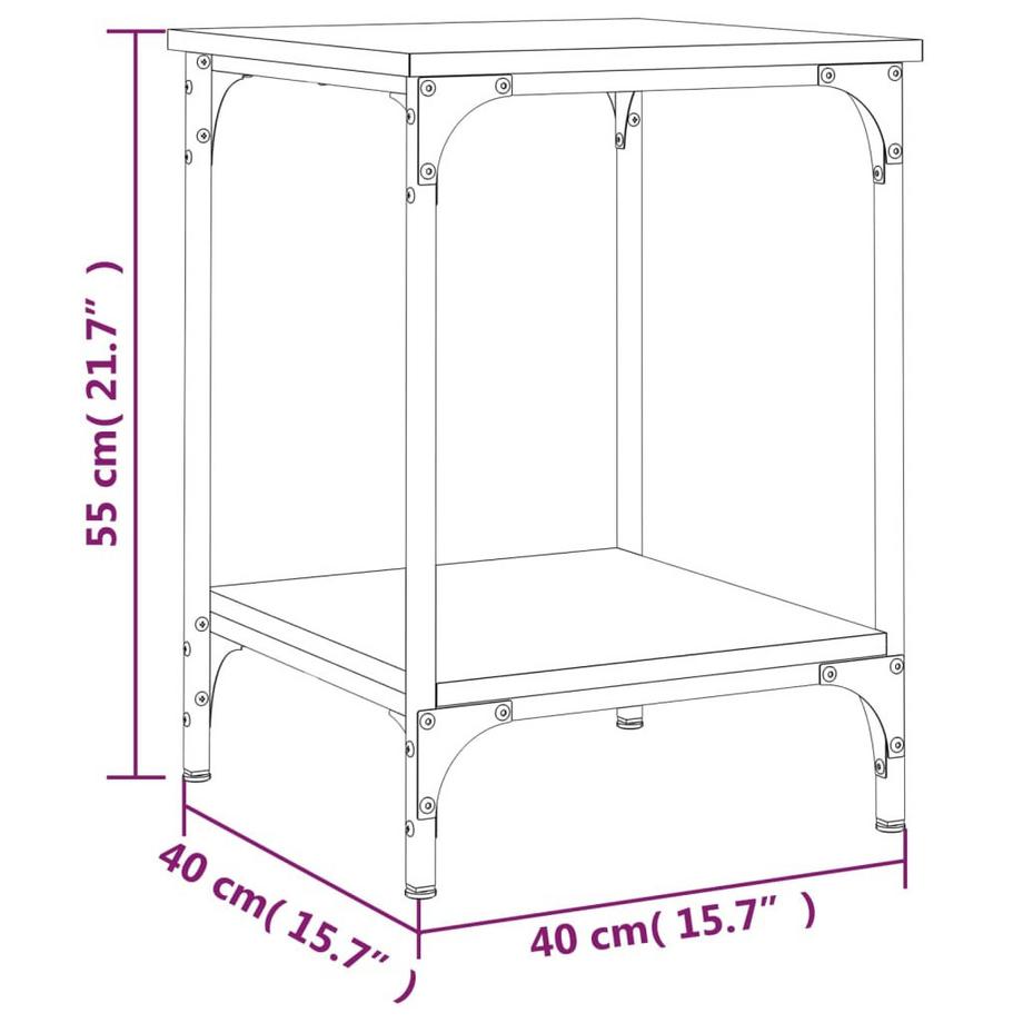 VidaXL Couchtisch holzwerkstoff  