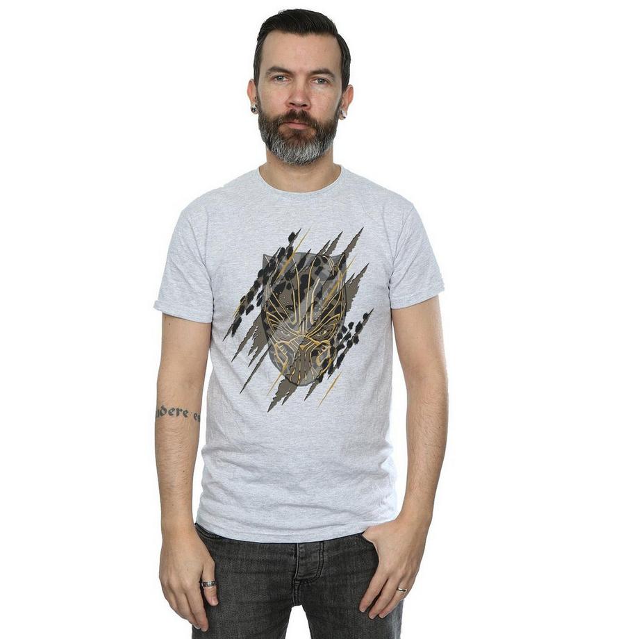 MARVEL Black Panther Mask Graphic Print T-Shirt  