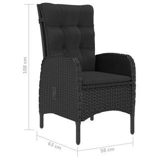 VidaXL Gartenmöbel-set poly-rattan  