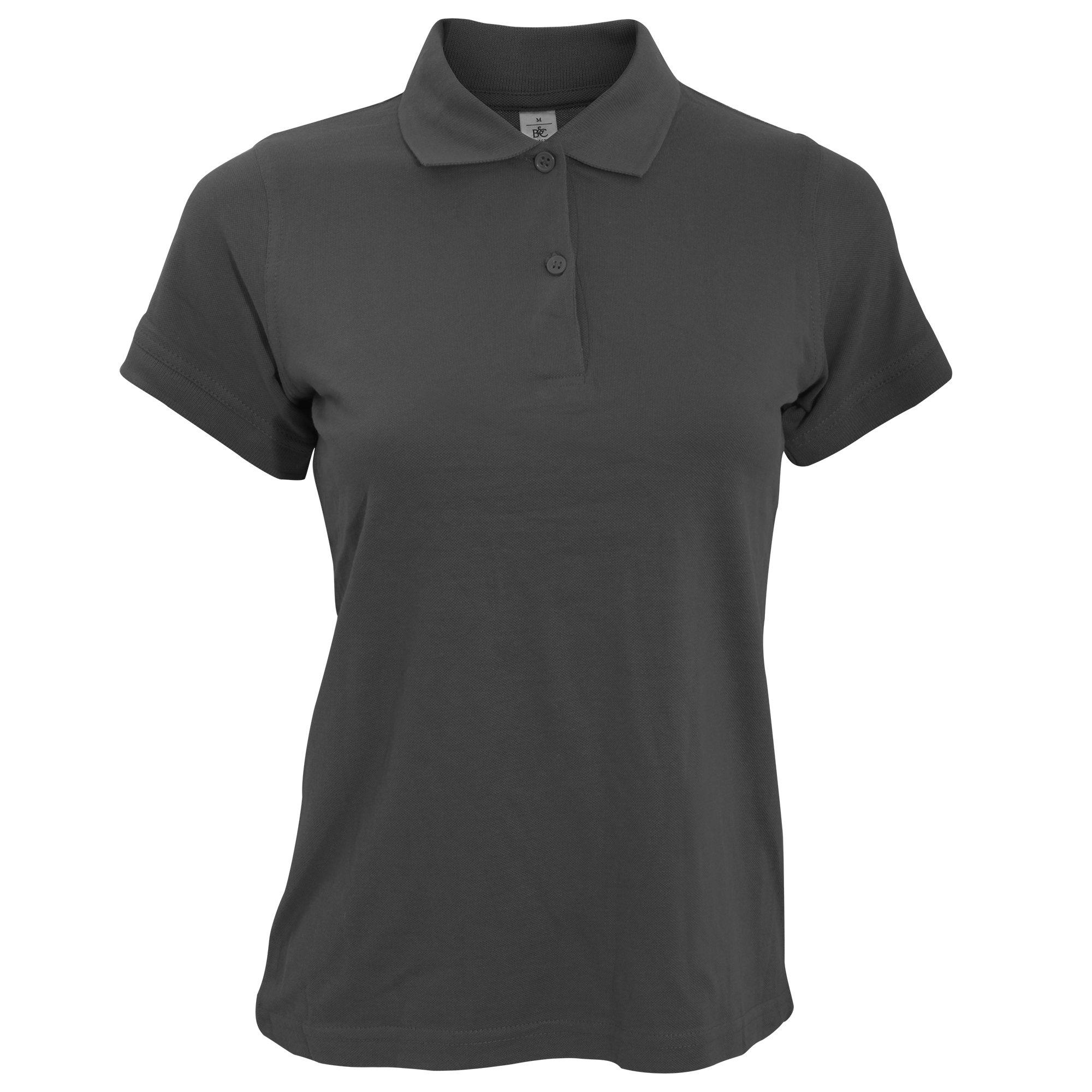 Image of B&c Safran Poloshirt, Kurzarm Damen Grau S