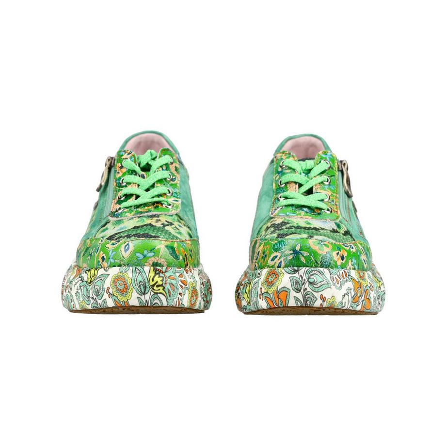 Laura Vita Sneaker con plateau e stampa floreale  