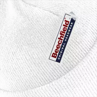 Beechfield Bonnet tricoté  Blanc