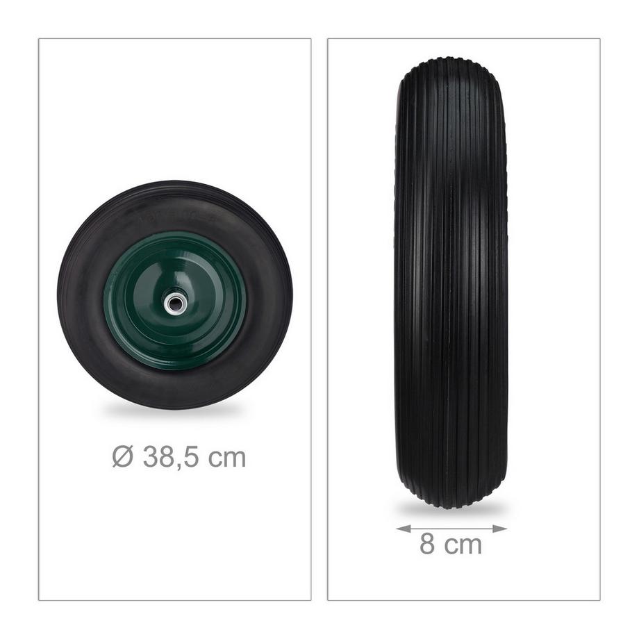 B2X  Räder für Schubkarre 4.80 4.00-8 