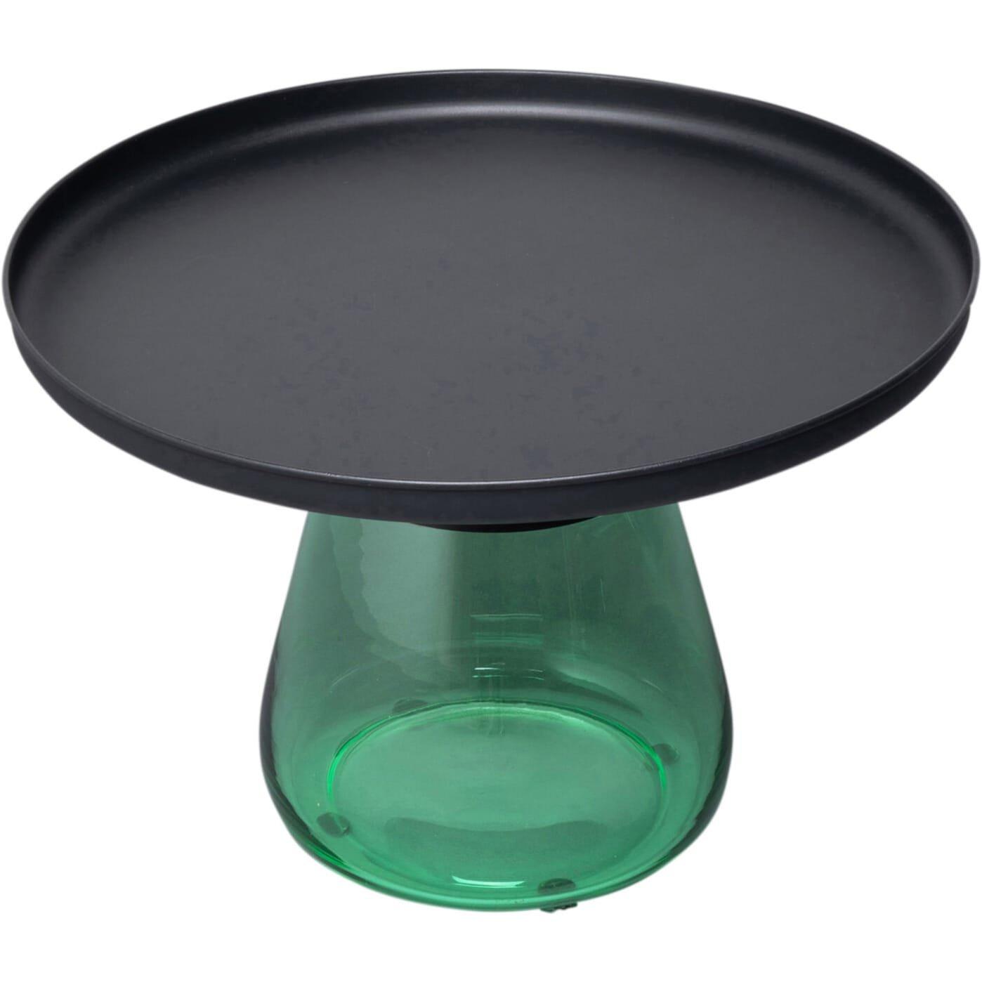 KARE Design Table d'appoint Bottiglia verte vers 60  