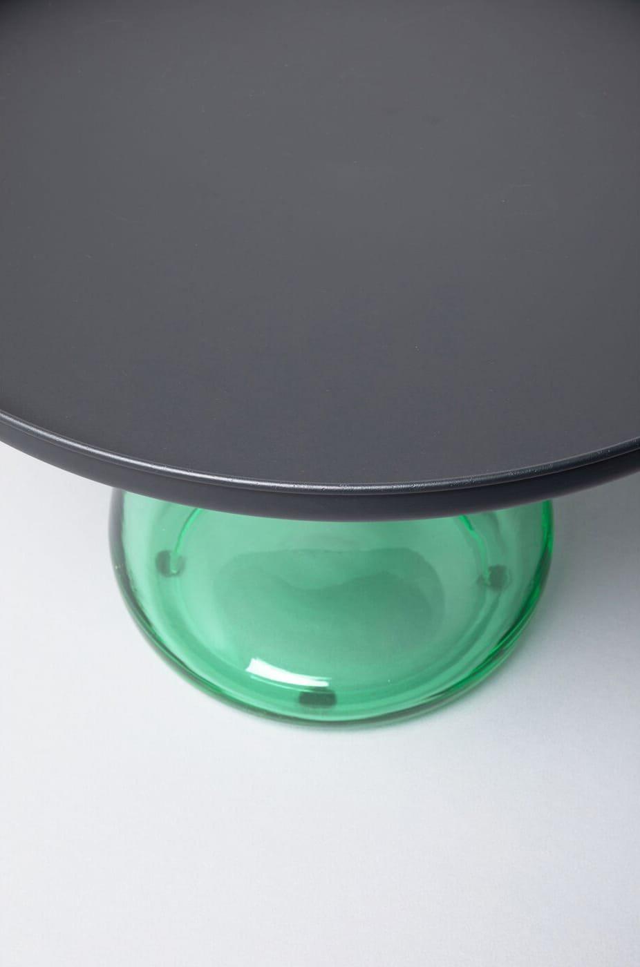 KARE Design Table d'appoint Bottiglia verte vers 60  