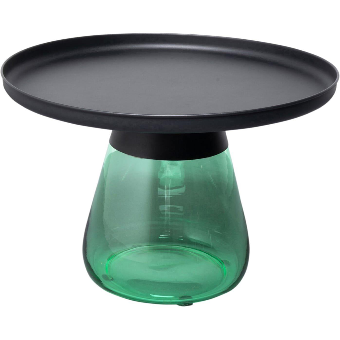 KARE Design Table d'appoint Bottiglia verte vers 60  