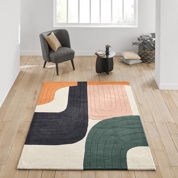 Tapis multicolore