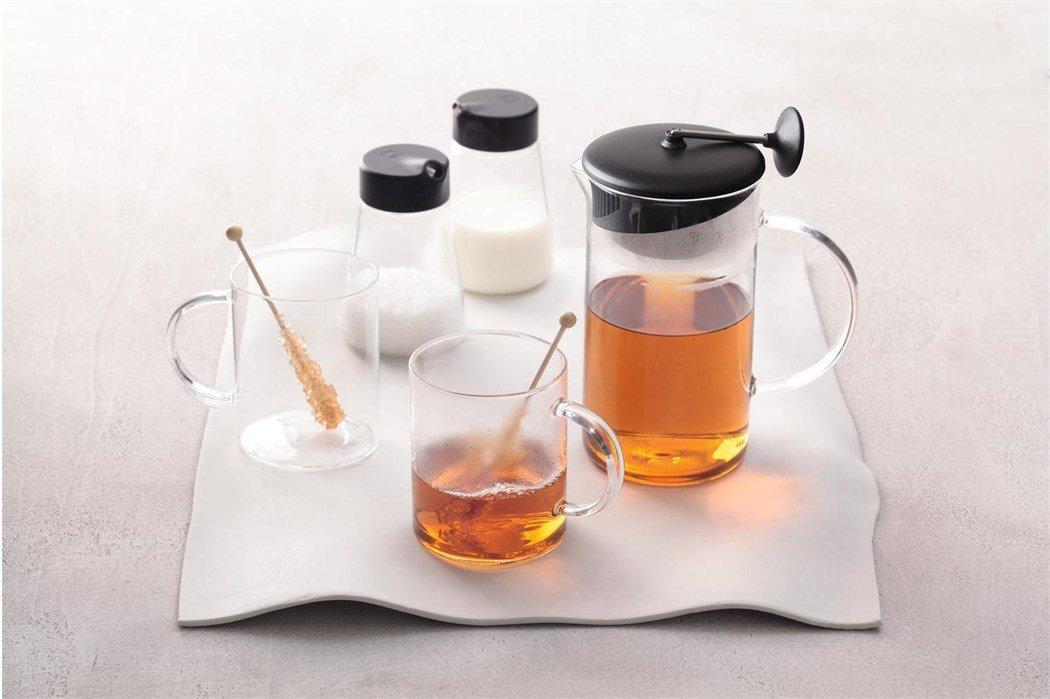 LEONARDO Teetasse Novo 400 ml, 6 Stück, Transparent  