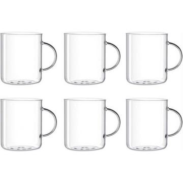 Teetasse Novo 400 ml, 6 Stück, Transparent