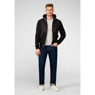 RICANO  Lederjacke Egon, Baumwoll-Leder Mix Hoody 