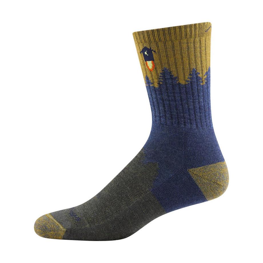 Darn Tough Vermont  Darn Tough Chaussettes Homme Mi-Mollet Randonnée Mérinos Sans Couture 