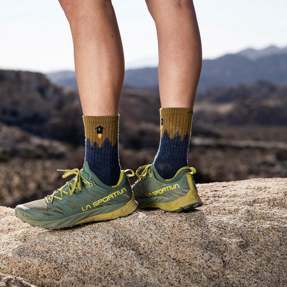 Darn Tough Vermont  Darn Tough Chaussettes Homme Mi-Mollet Randonnée Mérinos Sans Couture 
