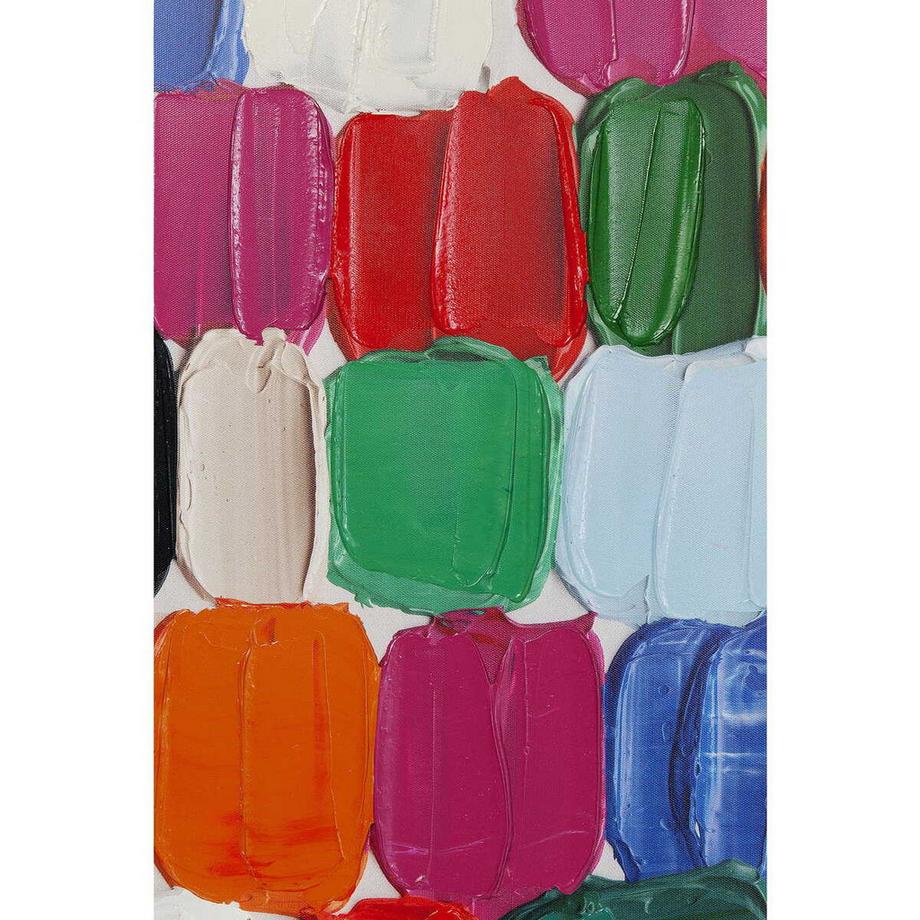 KARE Design Bild Touched Colorful Dots 140x200cm  