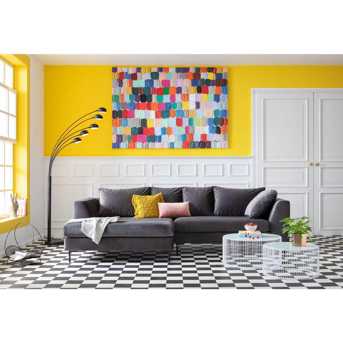 KARE Design Tableau Touched Colorful Dots 140x200cm  