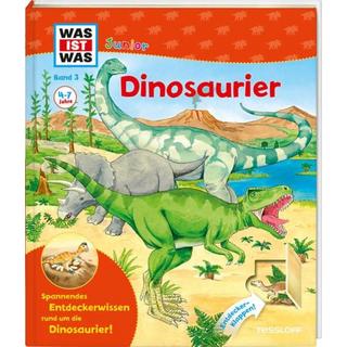 Dinosaurier / Was ist was junior Bd. 3 Bärbel Oftring Couverture rigide 