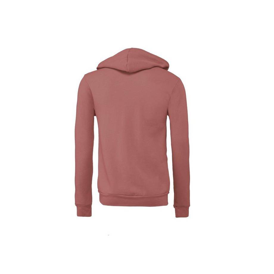 Bella + Canvas Felpa con cappuccio full zip  