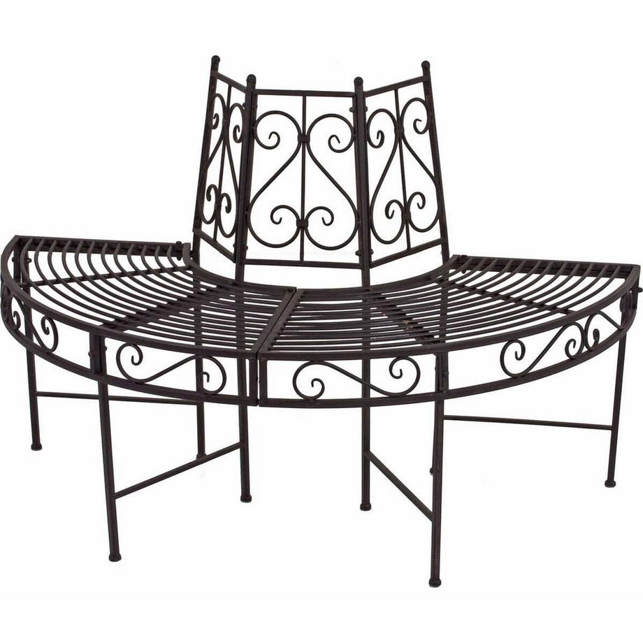 mutoni Gartenbank Narvi Stahlbraun 122  