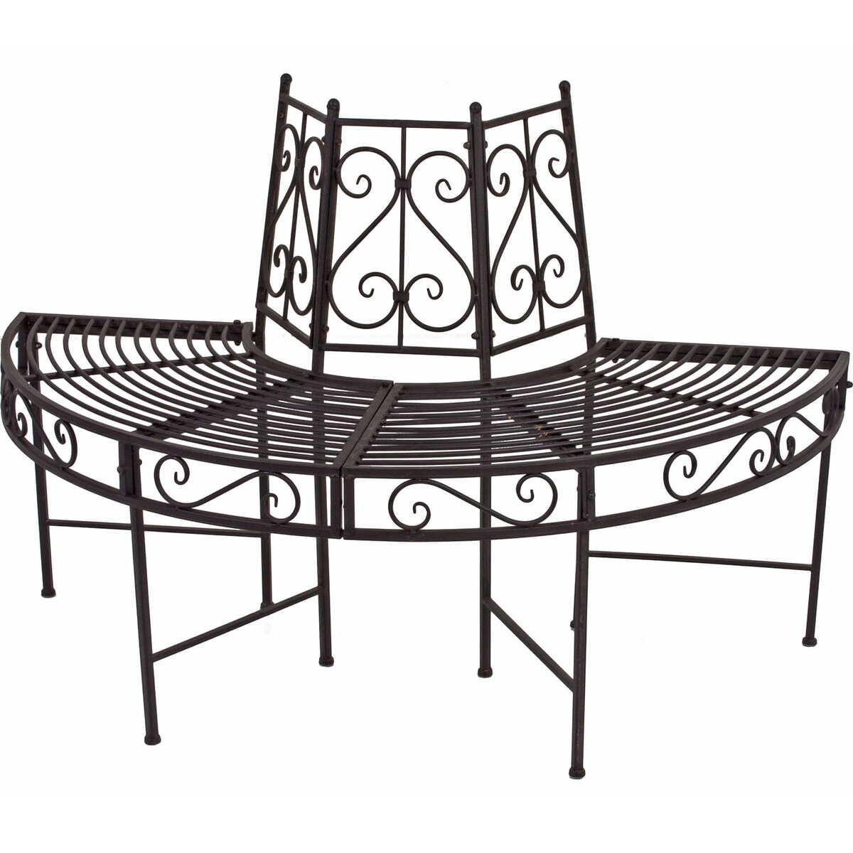 Image of Gartenbank Narvi Stahlbraun 122 Gartenbank Narvi Stahlbraun 122