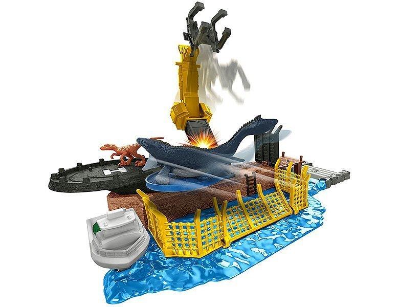 Image of Jurassic World Minis Spielset Mosasaurus Mayhem