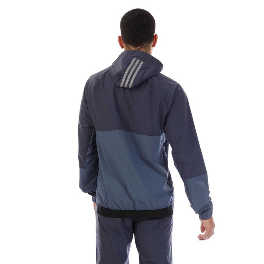 adidas Giacca Con Cappuccio Logo Climacool Tessuto  