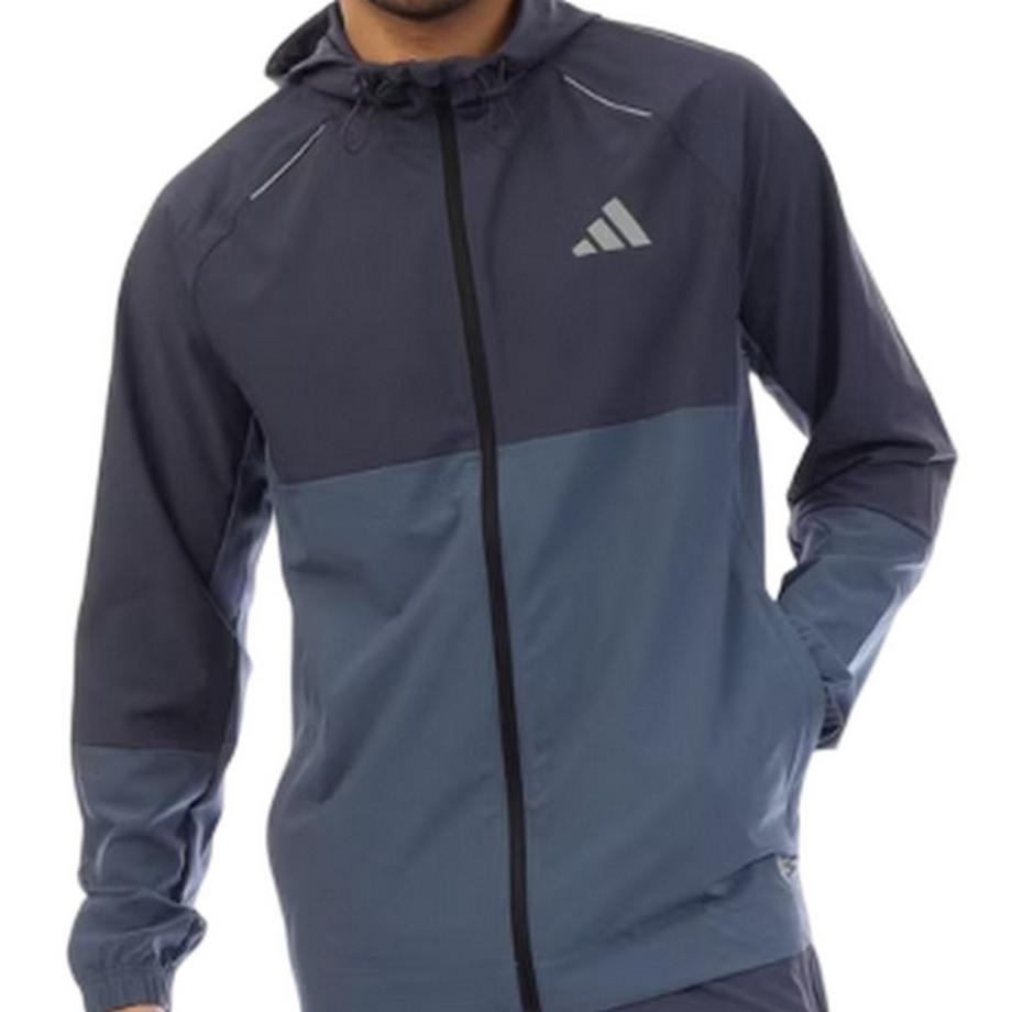 adidas Giacca Con Cappuccio Logo Climacool Tessuto  