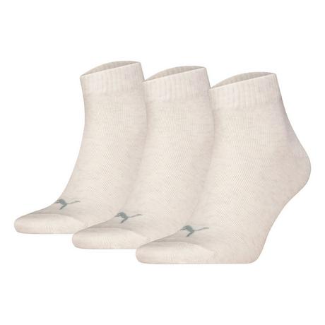 PUMA Quarter Plain 3P Chaussettes Multipack  