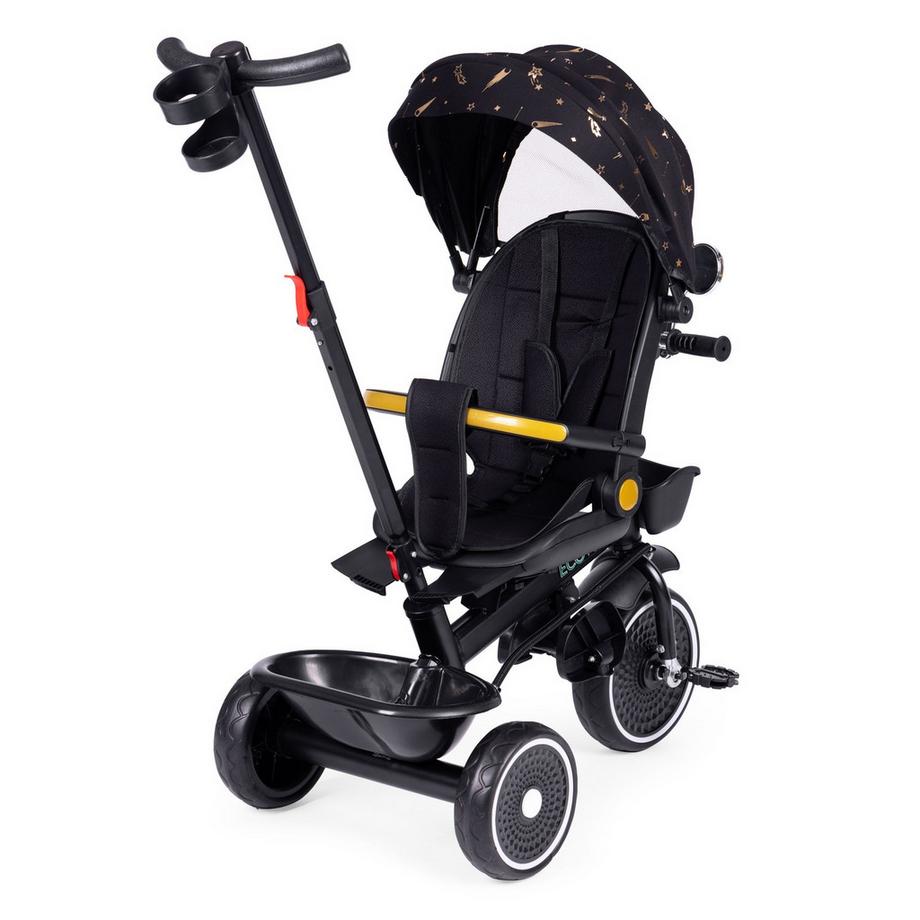 Northix  Passeggino triciclo per bambini con sedile girevole, maniglione di spinta 