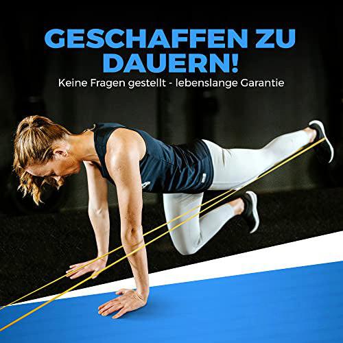 Alopini  Klimmzug-Hilfsband Dickes, langes, elastisches Widerstandsband für Crossfit, Klimmzüge, Stretching. 