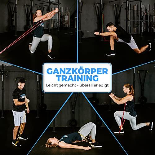 Alopini  Klimmzug-Hilfsband Dickes, langes, elastisches Widerstandsband für Crossfit, Klimmzüge, Stretching. 