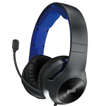Pro Kopfhörer Kabelgebunden Kopfband Gaming Schwarz, Blau