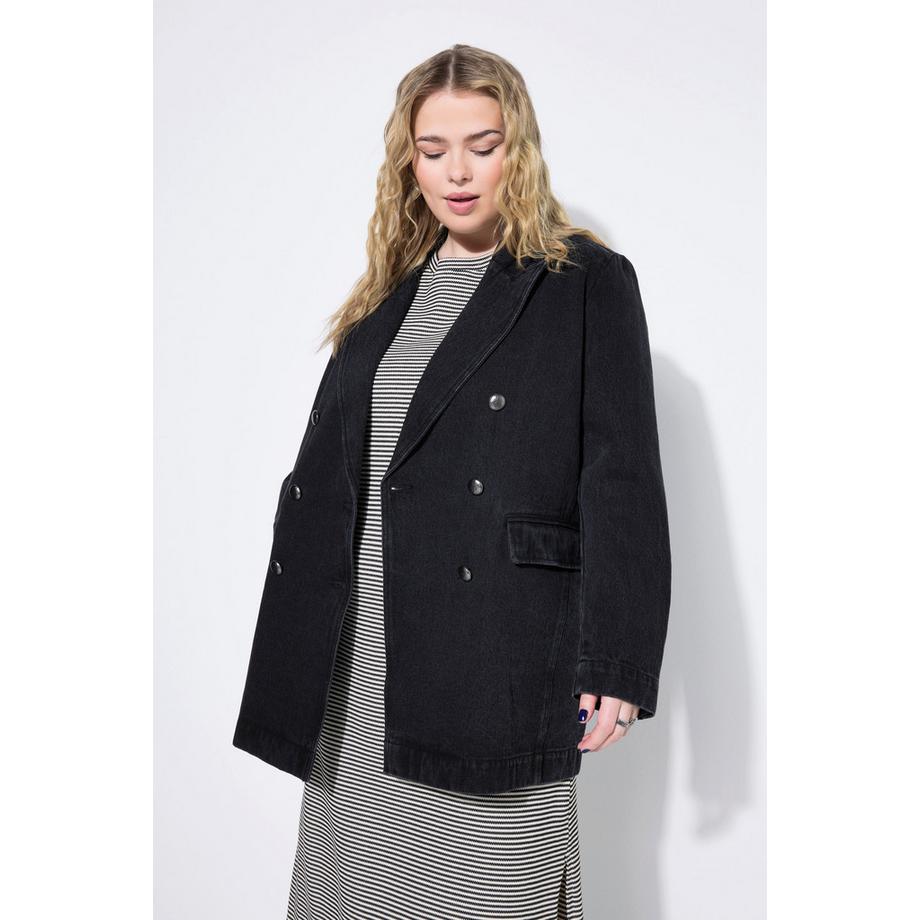 Studio Untold Jeans Loose Shape Zweireiher Blazer  