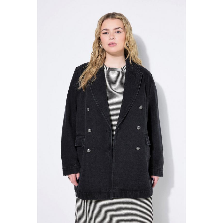 Studio Untold Jeans Loose Shape Zweireiher Blazer  