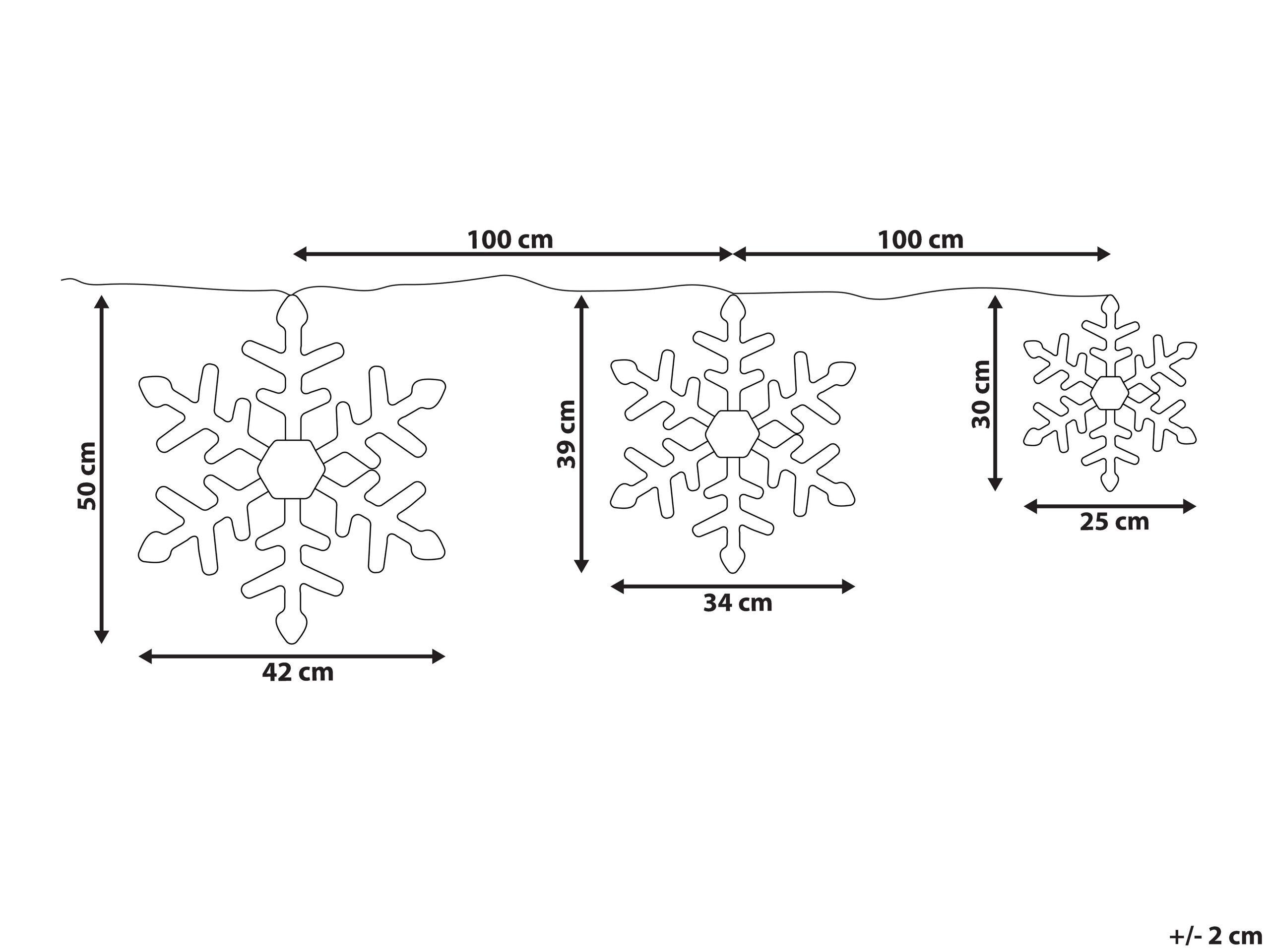 Beliani Decorazione da appendere all'aperto en Ferro Retrò LOHELA  