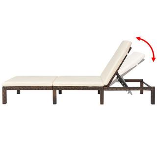 VidaXL Chaise longue  