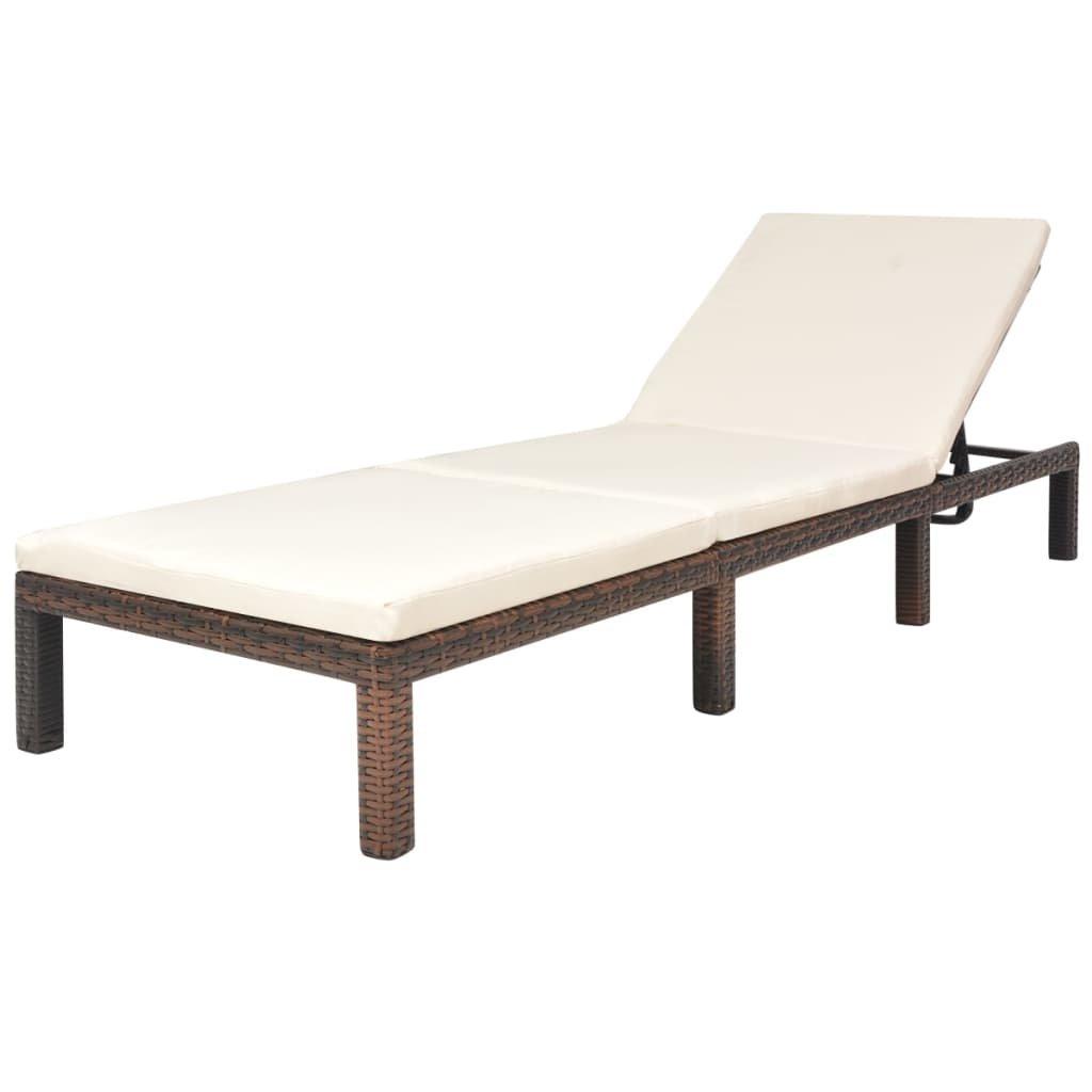 VidaXL Chaise longue  