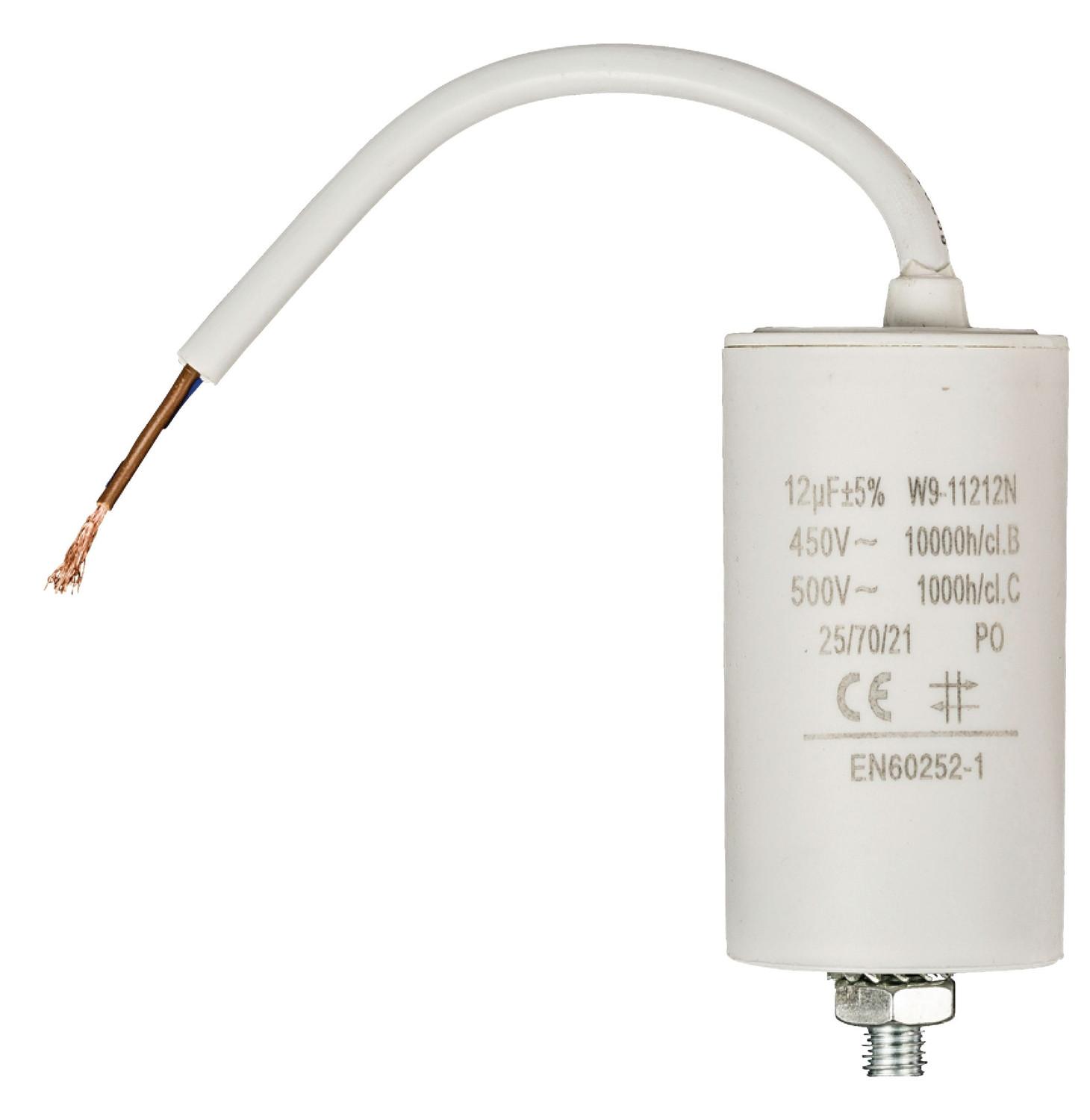 Image of 450v Kondensator + 12.0uf Kabel / 450 V + Kabel Unisex