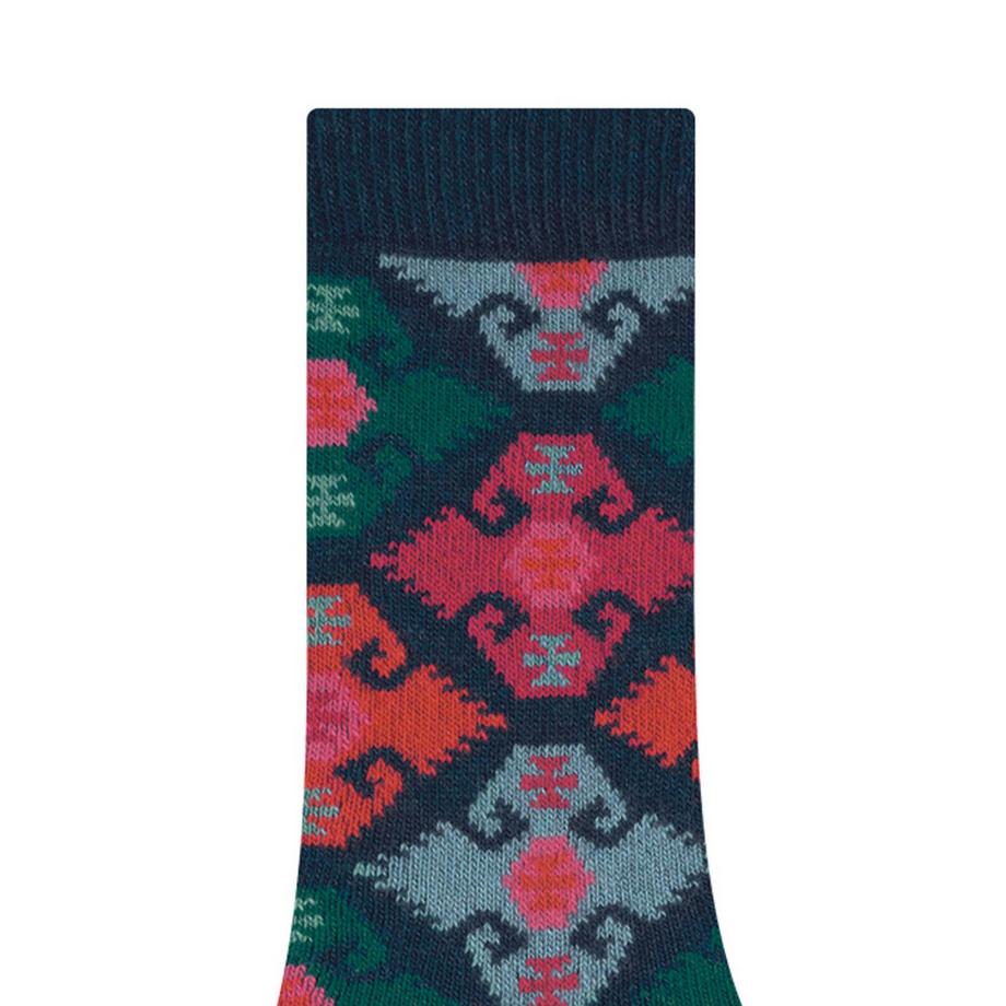 BLEU FORET Chaussettes cachemire  