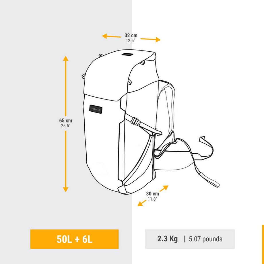 FORCLAZ TRAVEL 900 Sac à dos  