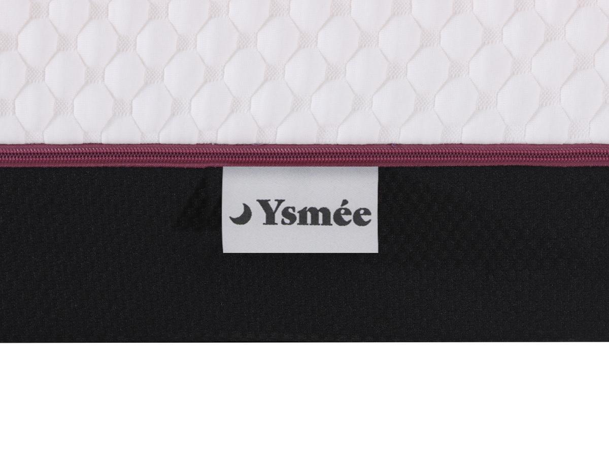 Ysmée Set 140 x 190 cm Rete contenitore Bianco + Materasso memory foam sp. 18 cm - RYZE di YSMÉE  