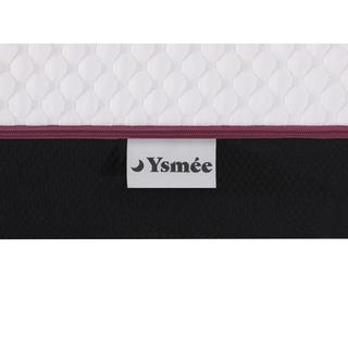 Ysmée Set 140 x 190 cm Rete contenitore Bianco + Materasso memory foam sp. 18 cm - RYZE di YSMÉE  