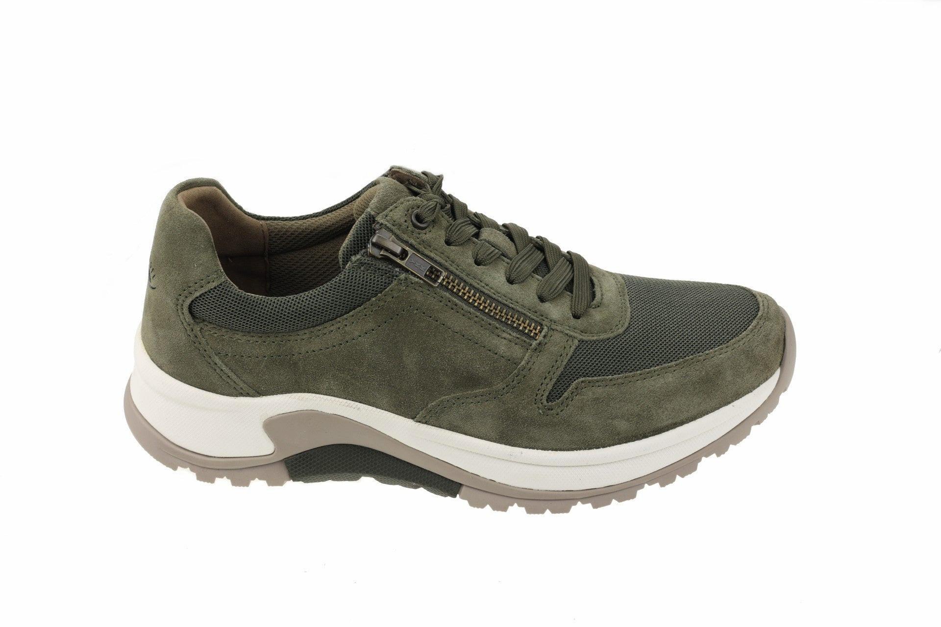 Image of Wildleder Wandersneaker Herren Grün 45