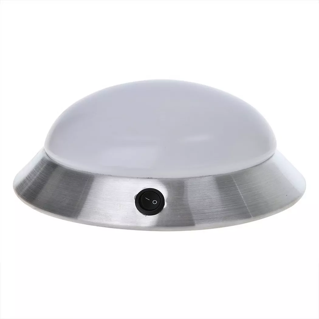 Pricenet – Deckenleuchte / Aufbauleuchte 24-LEDs 12V 590lm Ø280x85mm, One Size