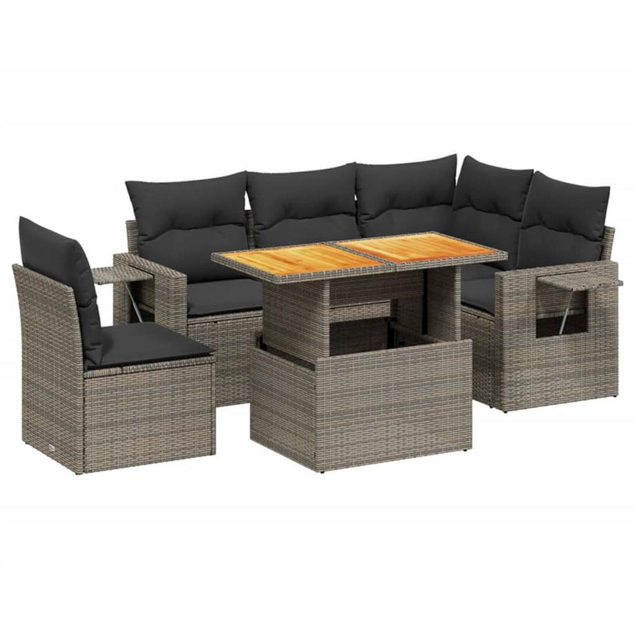Garten sofagarnitur poly-rattan