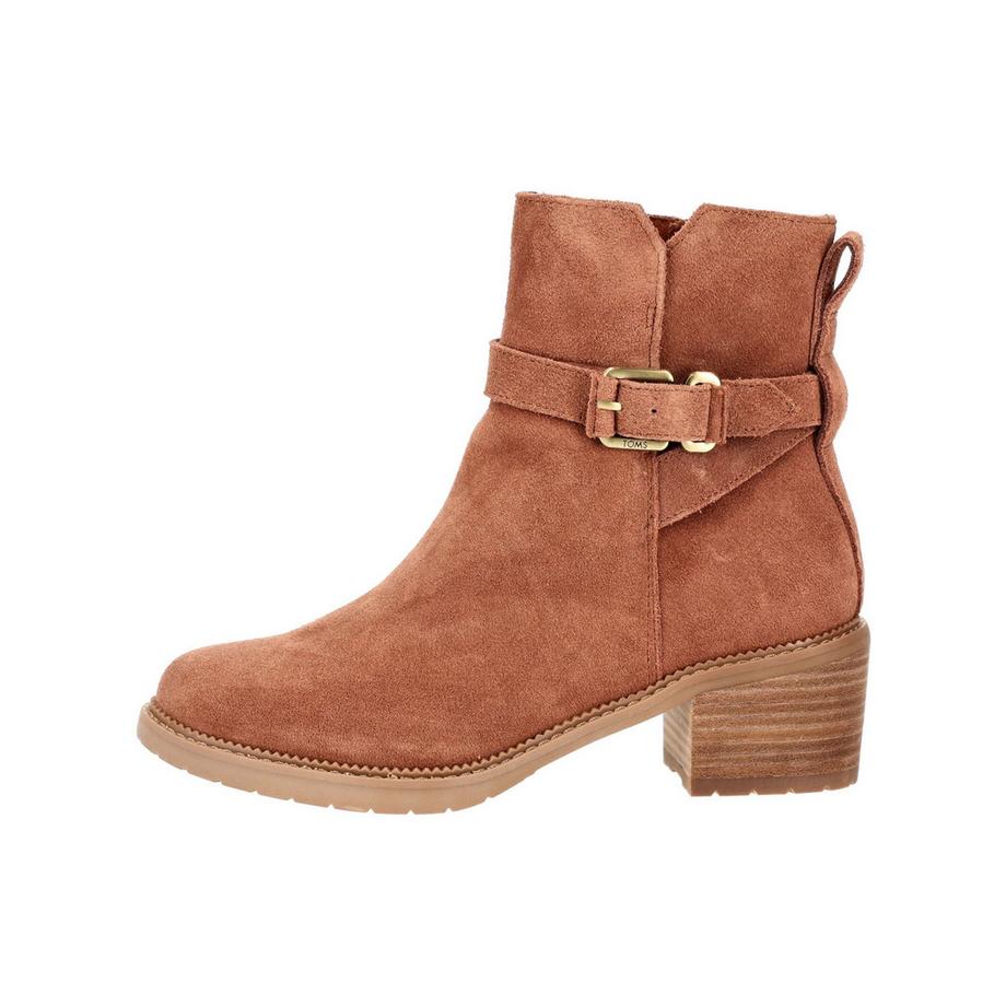 TOMS Bottine en daim avec lanière à boucle  